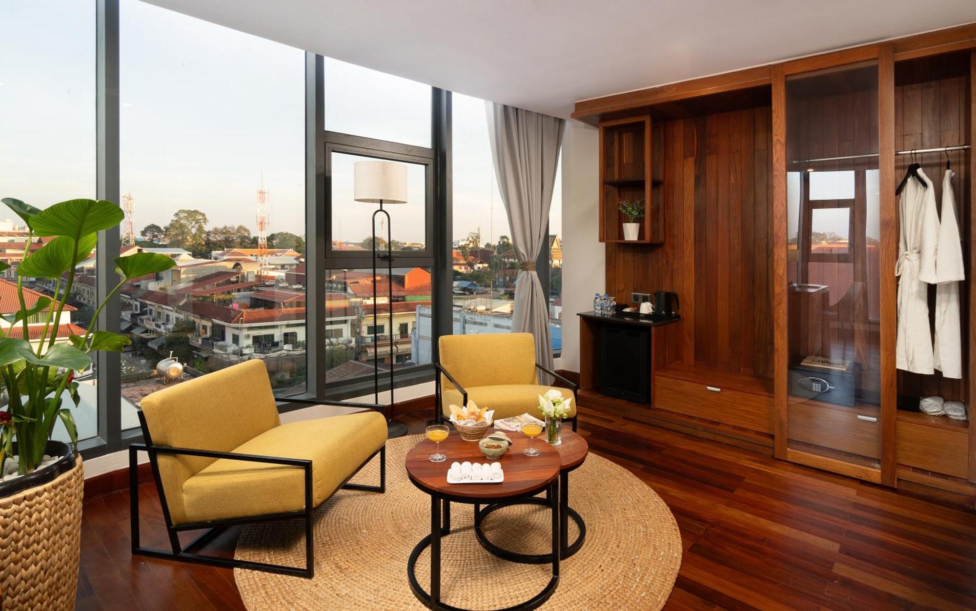 Koulen Central Hotel Siem Reap Eksteriør billede